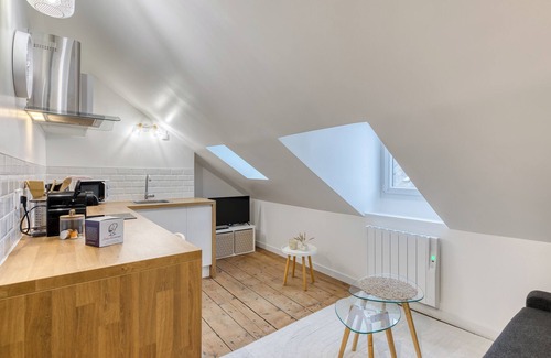 Gare-Jouvenet Apartamento | Bertille, studio atypique en centre ville