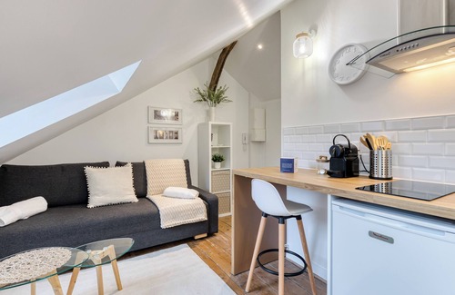 Gare-Jouvenet Apartamento | Bertille, studio atypique en centre ville