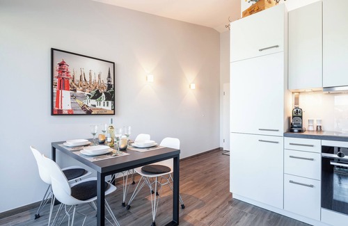 Busum Apartamento | Penthouse vacation apartment ADMIRAL - De Luxe Suite in a new architect-designed building