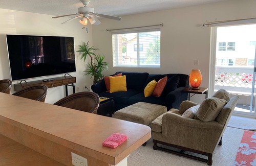 Neptune Beach Casa | Best location at beach! 3/2 TH 2 ocean view balconies. Modern!