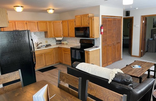 Ouray Condominio | Best Mtn Amphitheater&fireworks views from PRIVATE DECK-1200MGPS-River-BBQ yes!!
