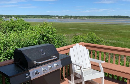 Biddeford Pool Casa | Lo mejor de ambos mundos: vistas a la piscina y acceso a la playa