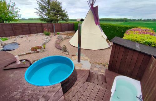 Forres Otro | Best Tipi in Morayshire with Whisky Barrel Hot Tub