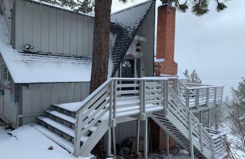 Fawnskin Casa | Best View - Spacious home with hot tub, game room, and 180 degree panoramic view of Big Bear Lake!
