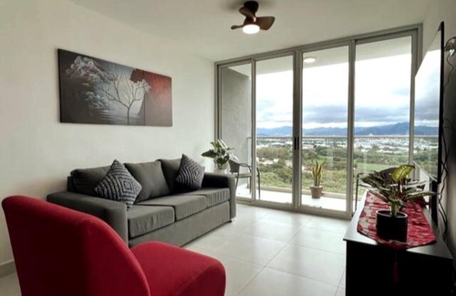 Rincon de Sabanilla Apartamento | Best Views of Central Valley Fully Equipped Condo 24-7 Security