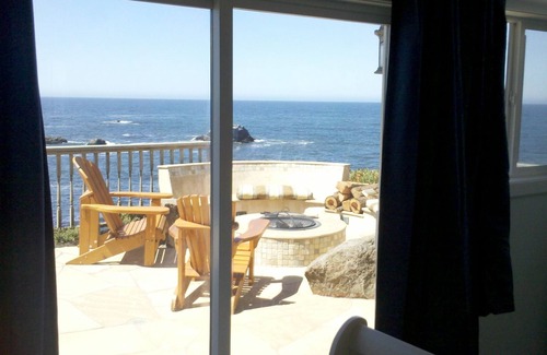 Sereno del Mar Casa | ¡Las mejores vistas de la costa de Sonoma! Frente a la playa., Bañera de hidromasaje, pozo de fuego, se consideran mascotas