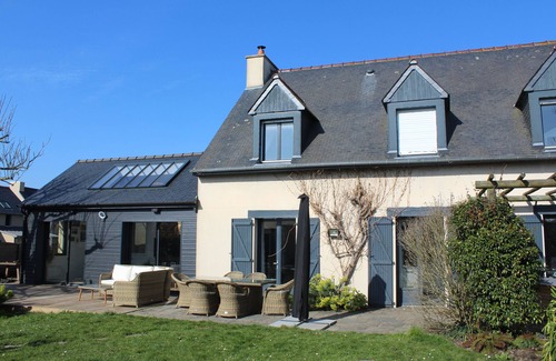 Saint-Jouan-des-Guerets Casa | Entre la casa de Saint Malo y Dinard para 8 personas.