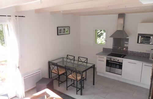 Saint-Jouan-des-Guerets Casa | Entre Saint Malo y Dinard para 4 personas.