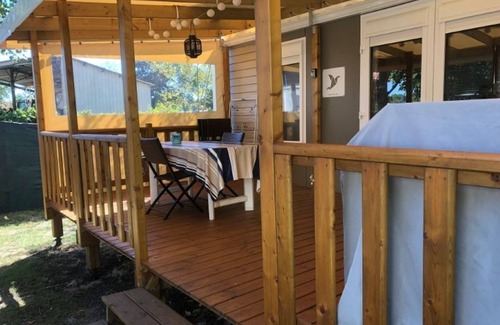 Saint-Julien-en-Born Casa | Between ocean and nature, welcome to Hélène and Jean-Louis's mobile home