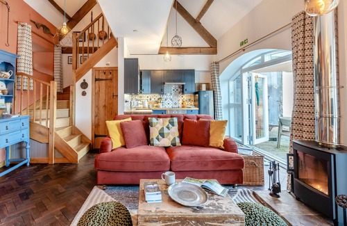 Llanfihangel Tal-y-llyn Casa | Beudy'r Gamlas - Dos Habitaciones Casa, Capacidad 4