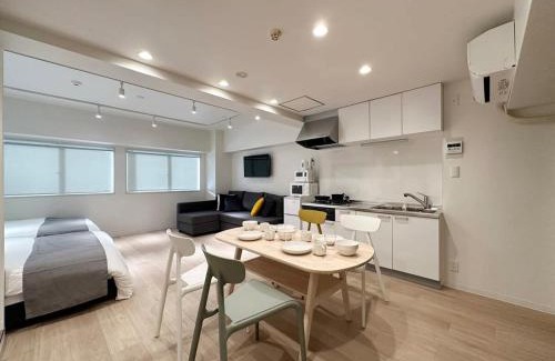 Hiroshima City Centre Apartamento | bHOTEL F-style - 1BR Apt Great Location for 6Ppl