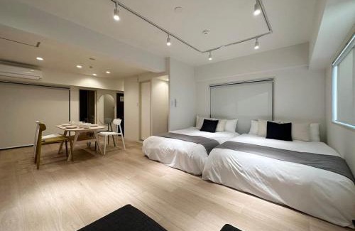 Hiroshima City Centre Apartamento | bHOTEL F-style - 1BR Apt Great Location for 6Ppl