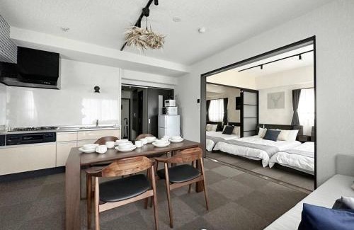 Hiroshima City Centre Apartamento | bHOTEL Nagomi - Beautiful 2BR Apt City Center for 10 Ppl