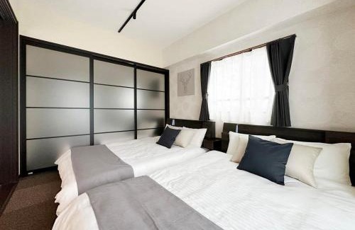 Hiroshima City Centre Apartamento | bHOTEL Nagomi - Beautiful 2BR Apt City Center for 10 Ppl