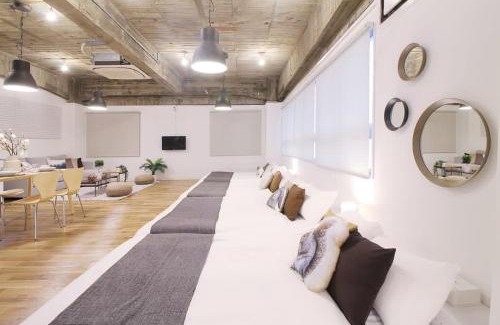 Hiroshima City Centre Apartamento | bHOTEL Nikke - 1BR Apt for 10ppl near Hondori Shopping
