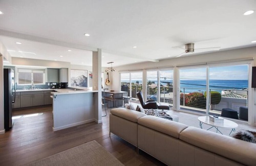 Leucadia Apartamento | Espectaculares vistas al mar / puesta de sol! Unidades de lujo LG a pocos pasos de Grandview Beach