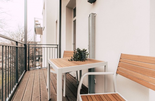 Zentrum-Ost Apartamento | *Big Boho* 3-room apartment with eat-in kitchen and balcony - Luga Homes -