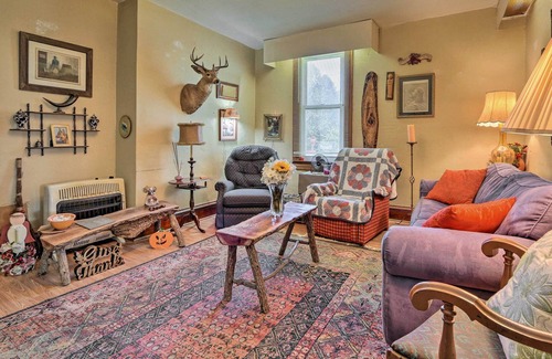 New Straitsville Casa | Big Dog-Friendly Home w/ Porch & Private Yard