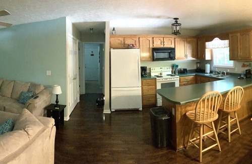 Nancy Casa | Big Foot's Retreat- is in walking distance of Cumberland Point Recreation Area