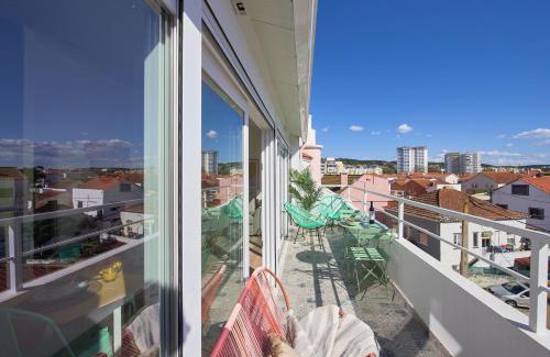 Costa de Caparica Apartamento | Big Group Beach Haven, Sleeps 28, by TimeCooler