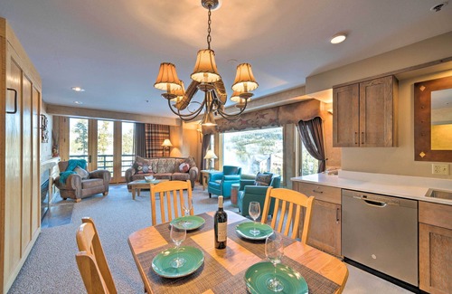 Big Sky Condominio | Big Sky Ski-In/Ski-Out Condo w/ Mountain Views!