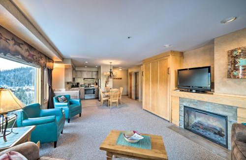 Big Sky Apartamento | Big Sky Ski-InandSki-Out Condo with Mountain Views!