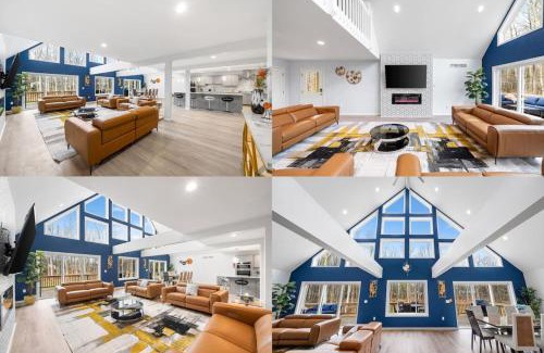 Pocono Lake Casa | Big Villa,4 Masters, Heated Pool, Hot Tub, Sauna