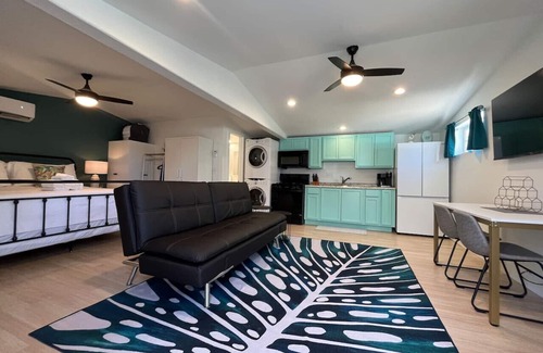 Sparks Casa | Biggest Little Tiny House with King Bed & W/D