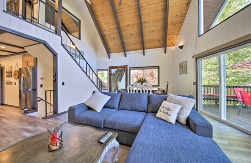 Lake Arrowhead Casa | ¡NUEVO! Precioso Chalet en el Lago Arrowhead con Bicicletas y Kayaks