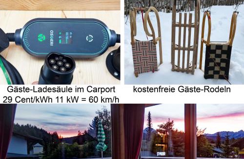 Seefeld in Tirol Apartamento | Bio Ferienwohnung am Wildsee in Seefeld mit E-Ladestation
