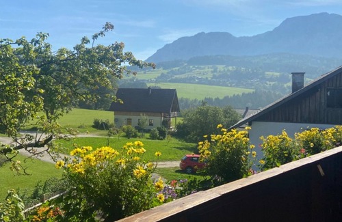 Steinbach am Attersee Apartamento | Biobauernhof Lublasser Dickerl - Holiday apartment for 2-5 persons