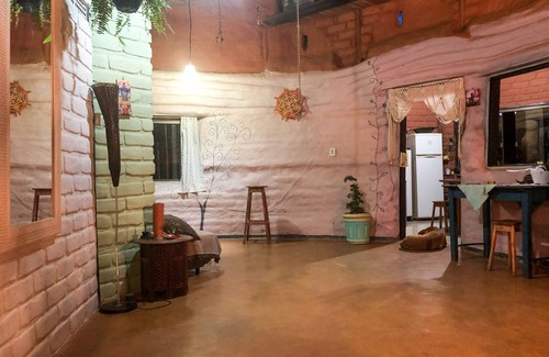 Alto Paraiso de Goias Cabaña | Bioconstruction House and the most beautiful Sunset in Chapada