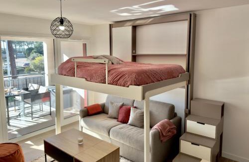 Biscarrosse Plage Apartamento | Biscawaï studio spacieux et cosy