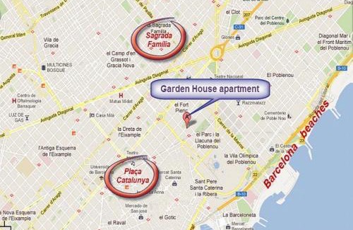el Fort Pienc Apartamento | BizFlats Garden House