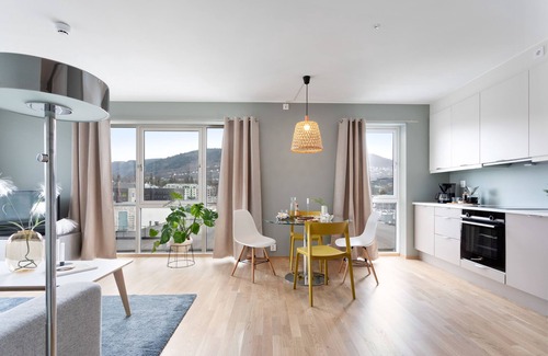 Arstad Apartamento | Bjørvika Apartments, Damsgård Area, Bergen city center