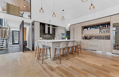 Ellicottville Casa | Una de las modernas y modernas casas con vista a los ganadores, vista a las pistas con vista a las pistas