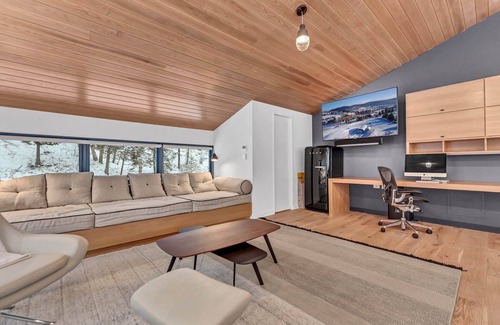 Ellicottville Casa | Una de las modernas y modernas casas con vista a los ganadores, vista a las pistas con vista a las pistas