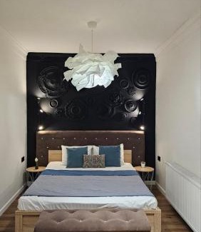 Mukachevo Apartamento | Black Room Apartment