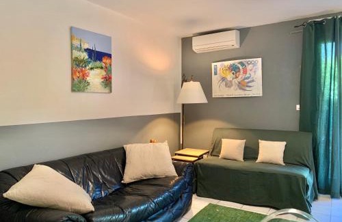 Blagnac Apartamento | Blagnac : appartement T2 avec jardin, parking et climatisation