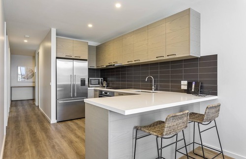 Blairgowrie Apartamento | Blairgowrie Apartamento 1: vistas de la bahía + ropa de cama