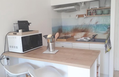 Saint-Georges-de-Didonne Apartamento | Bleu Soleil 3* en résidence 200m plage & commerces