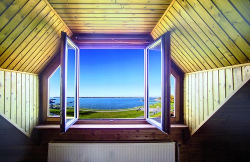 Ribnitz-Damgarten Apartamento | Blick auf den Bodden