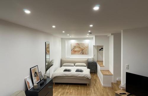 Schierstein Apartamento | BLISS - Arbeitsplatz, Docking Station, Netflix