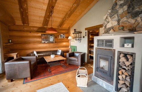 Sankt Englmar Cabina | Blockhaus 7 - Blockhaus mit Sauna im Bayrischen Wald