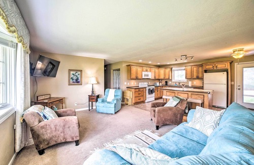 Lane Casa | Bloomington Family Home - Private Deck & Yard
