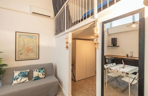 San Giuliano a Mare Apartamento | Blu Mare Loft: 1 min from the beach with private parking, wifi and air conditioning