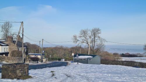 Halkyn Otro | Blue bell Small but Cozy Shepherd's Hut