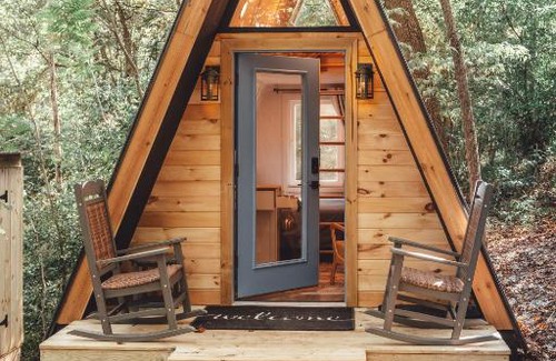 Rockbridge Apartamento | Blue Brambler Glamping A-Frame