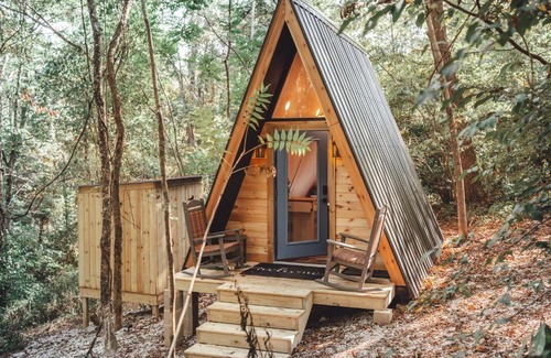 Rockbridge Apartamento | Blue Brambler Glamping A-Frame