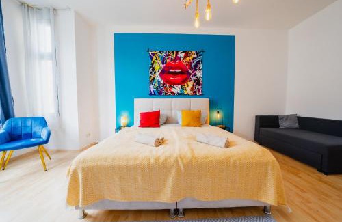 Magdeburg Apartamento | Blue Chili 05 - Charmante 2-Zimmer Albauwohnung - 5 Pax - WIFI-Netflix